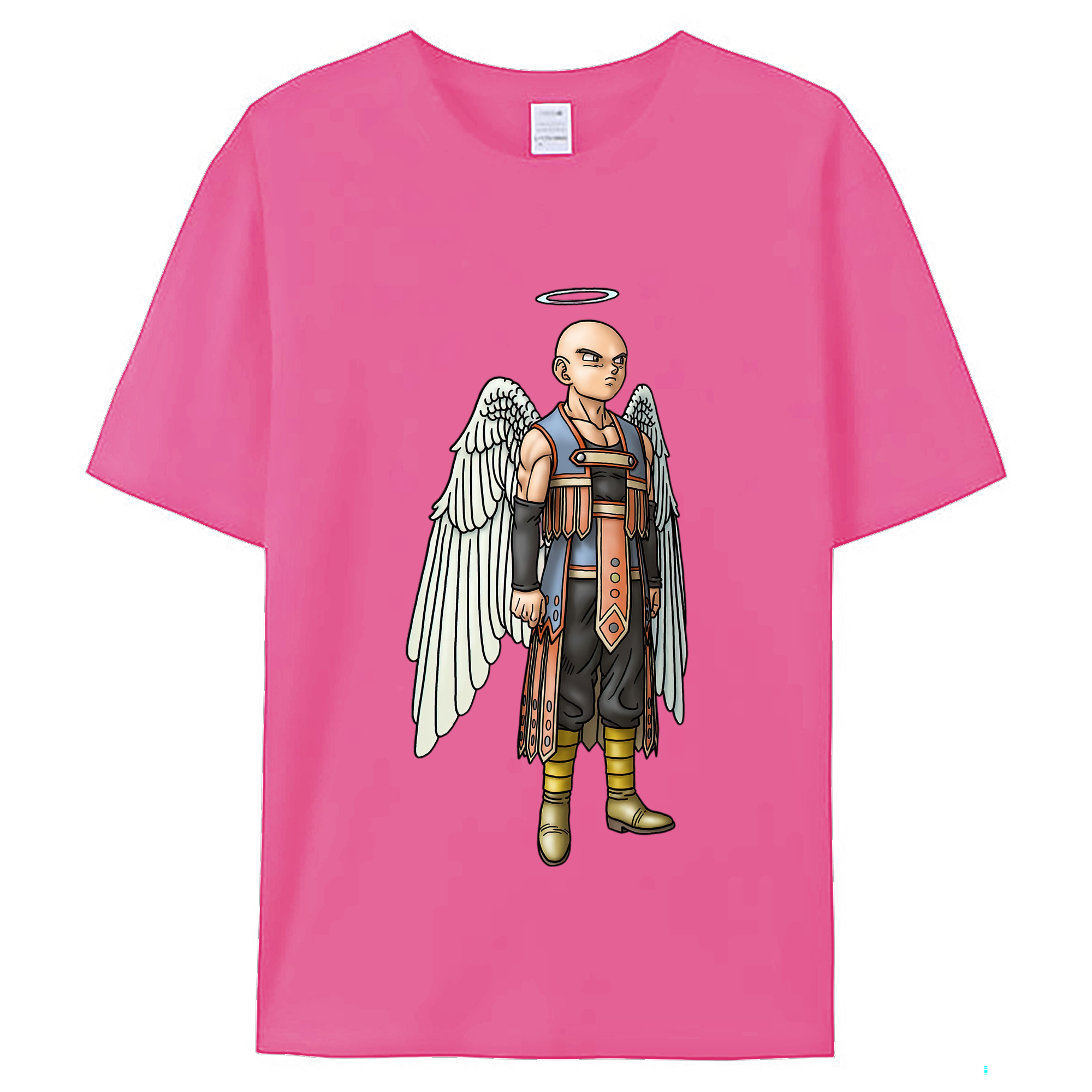 （画像用） ドラゴンクエスト Doragon Kuesuto Dragon Quest レディースカジュアルプリントTシャツ（綿100％）